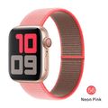 Нейлоновый ремешок для Apple Watch Neon Pink