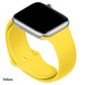Силиконовый ремешок для Apple Yellow