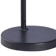 кольцевой LED осветитель 9 см с держателем для микрофона и 2 держателями для смартфона