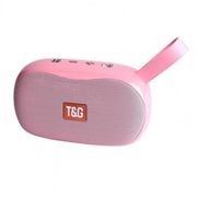 Мини Bluetooth колонка TG173 розовая