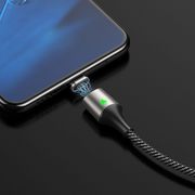Магнитный зарядный кабель MX-90M Micro USB