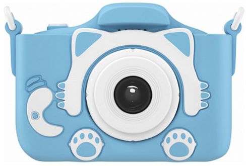 Детский Фотоаппарат голубой