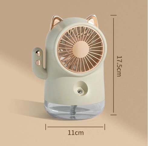 размеры настольного мини вентилятора