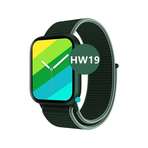 Смарт часы HW19 зеленые