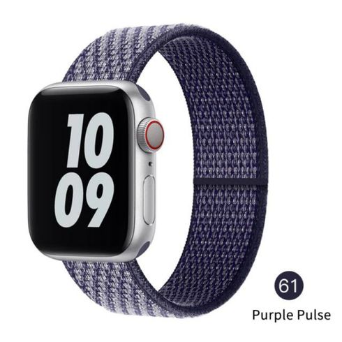 Нейлоновый ремешок для Apple Watch Purple Pulse