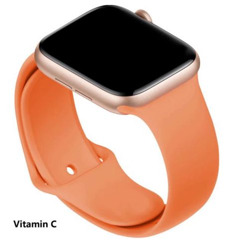 Силиконовый ремешок для Apple Vitamin C