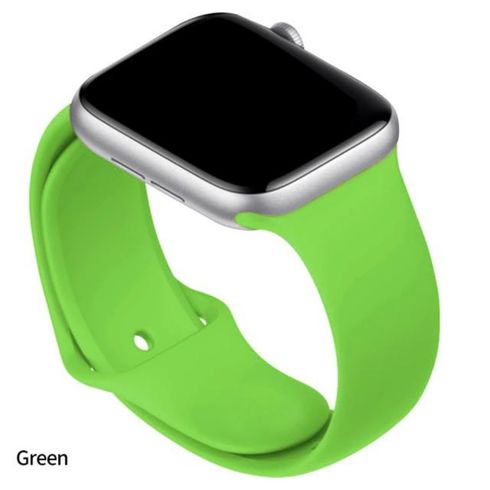Силиконовый ремешок для Apple Watch Green