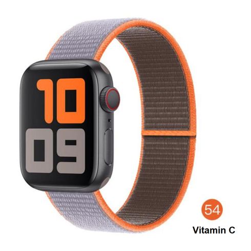Нейлоновый ремешок для Apple Watch Vitamin C