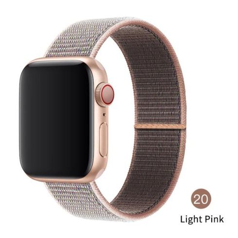 Нейлоновый ремешок для Apple Watch Light Pink