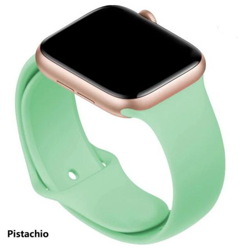 Силиконовый ремешок для Apple Watch Pistachio