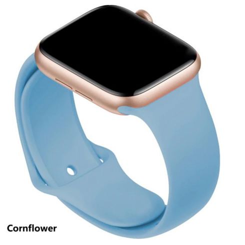 Силиконовый ремешок для Apple Watch Cornflower