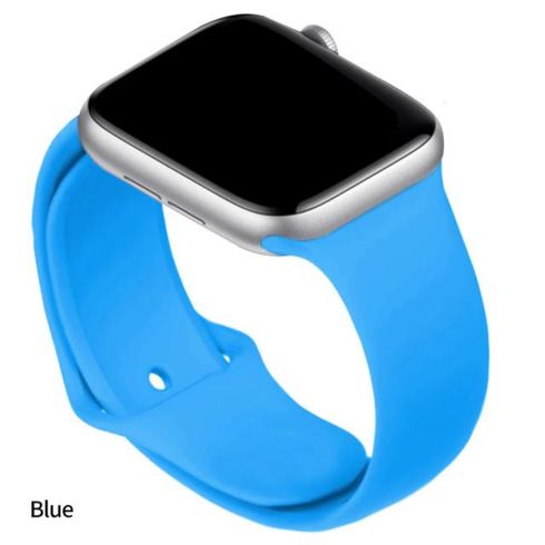 Силиконовый ремешок для Apple Watch Blue