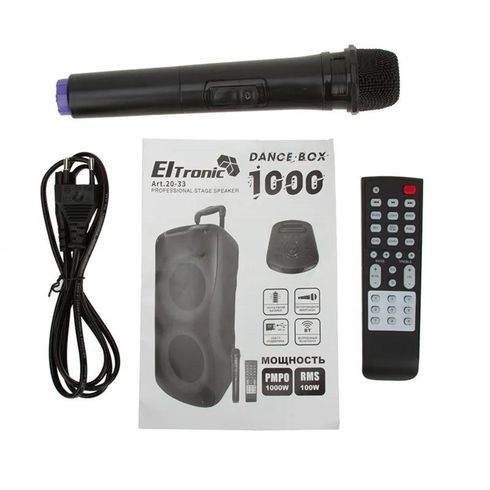 Колонка ELTRONIC 20-33 с микрофоном