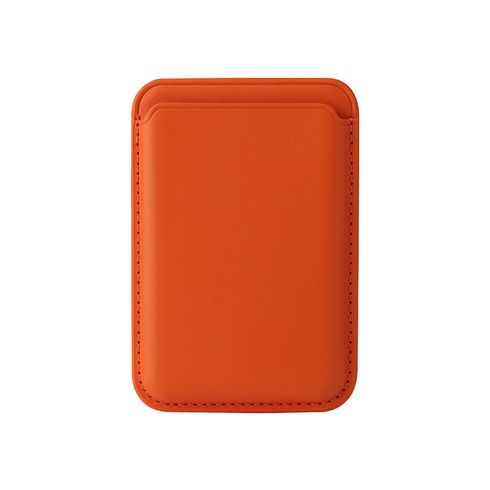 оранжевый карман для вкладышей смартфона