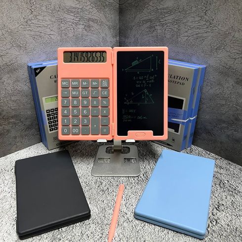 Многофункциональный калькулятор-планшет со стилусом