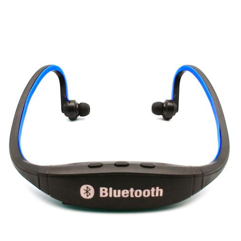 BS19C черно-синий - спортивные, беспроводные Bluetooth наушники