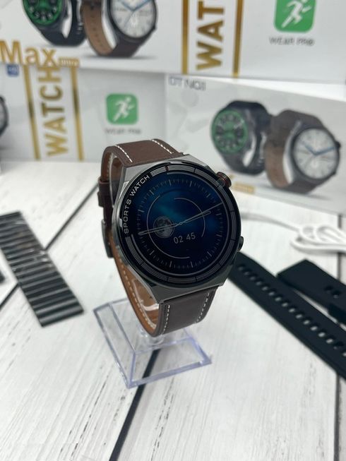 Круглые smart watch DT3 max ultra black
