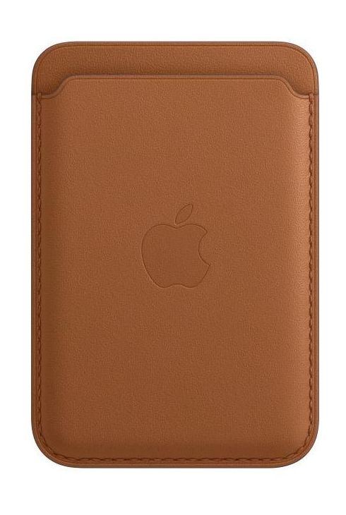 Leather Wallet MagSafe коричневый чехол