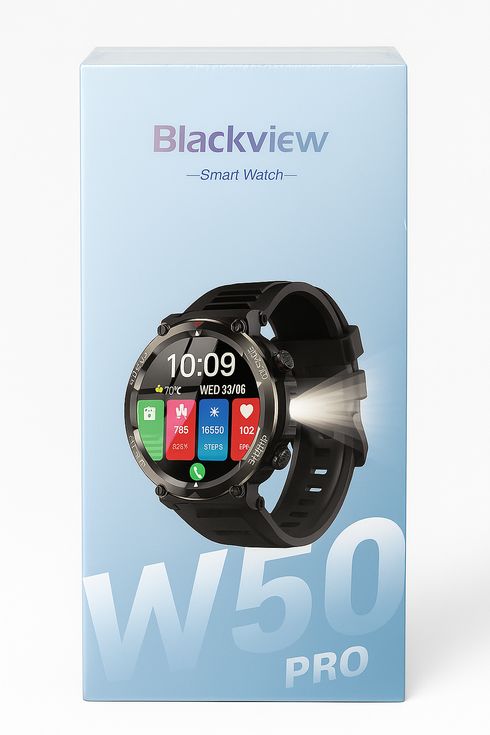 упаковка часов Blackview W50 Pro