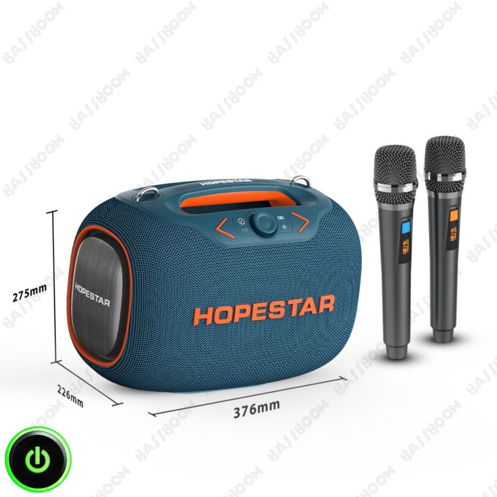 Беспроводная колонка Hopestar Party Box 120W с TWS - купить акустическую  систему по выгодной цене с доставкой по Москве, области и России